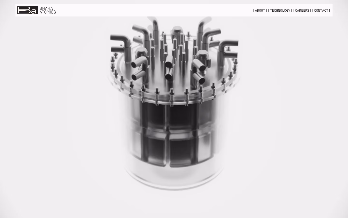 Bharat Atomics website, the sodium-cooled fast reactor modelled and rendered in 3D
